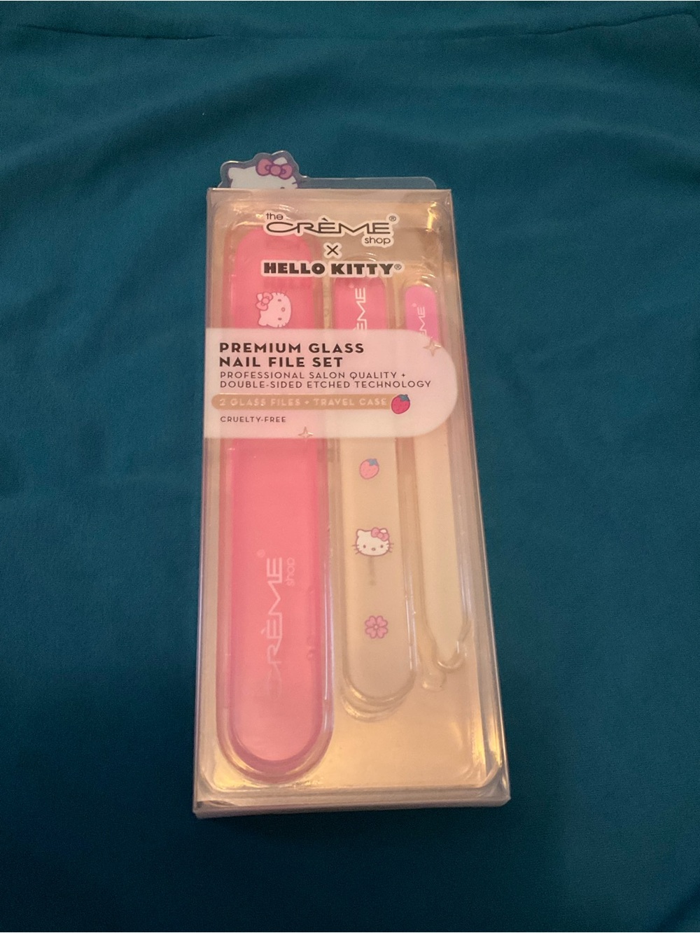 Creme Shop x Hello Kitty Premium Glass Nail File Set - BNIP